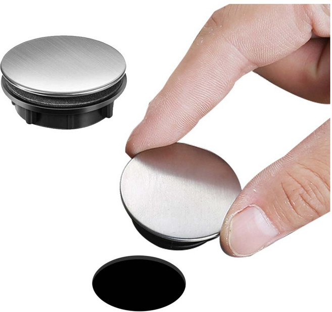 스텐레스 다용도 싱크대 구멍 마개 조리수 밸브, 중사이즈, 1개