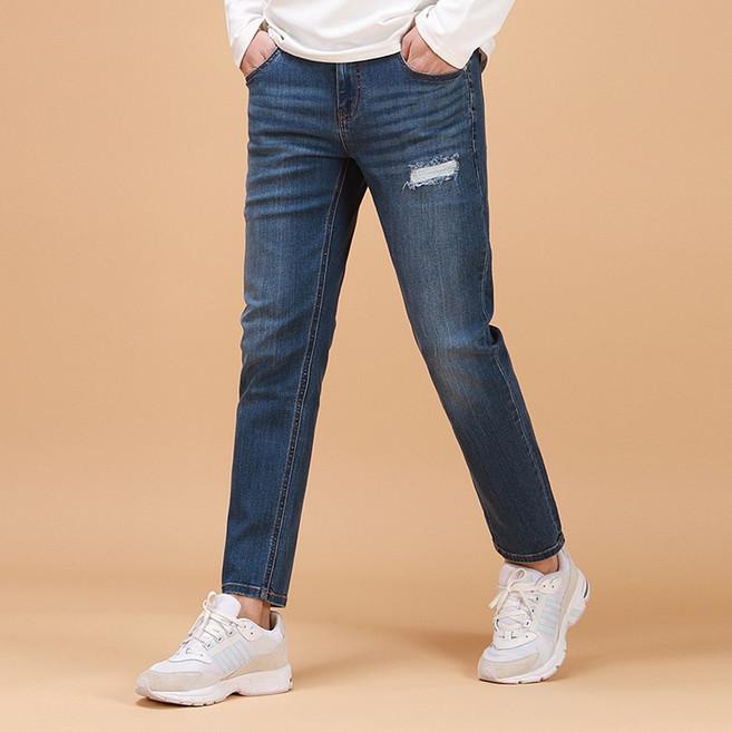 후앙스 남성용 히든밴딩 워싱스판 청바지 GZCP-4908