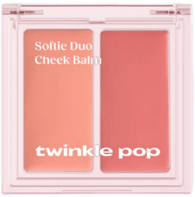 트윙클팝 소프티 듀오 치크 밤 by CLIO, 1개, 03 로지멜로우