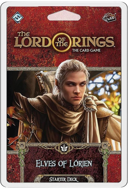 반지의 제왕 카드 게임 엘프 오브 로리엔 스타터 덱 - 협동 어드벤처 전략 1-4명의 플레이어 플레이 시간 30-120분 Fantasy Flight Games [호환]