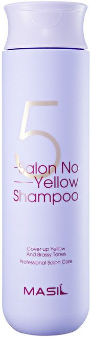 마실 MASIL 5 살롱 노옐로우 보색 샴푸 300ml, 1개