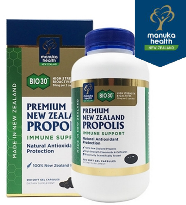 마누카헬스 BIO30 프로폴리스 500캡슐, 1개, 500정