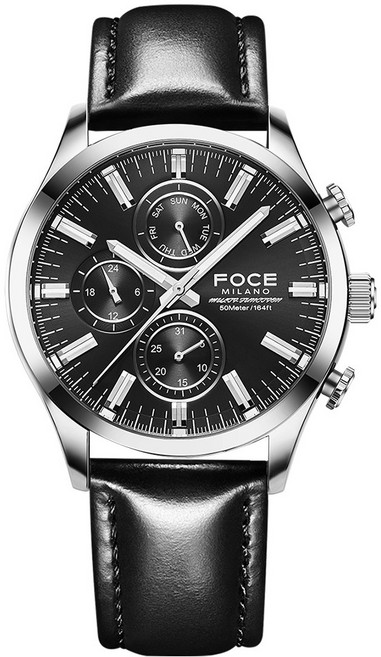 포체밀라노 남성 멀티펑션 메탈시계 FM7583 + 조절공구