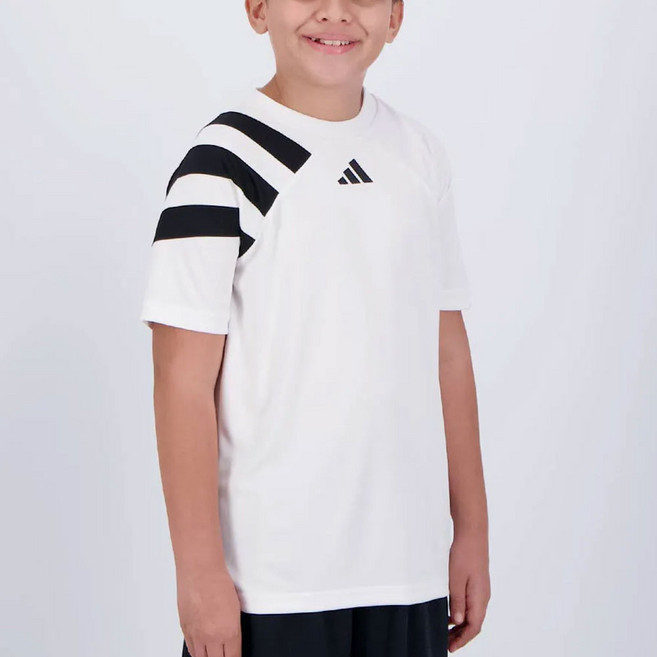 아디다스 키즈 반팔티셔츠 어린이 축구복 남아여아 저지 운동회 트레이닝복상의 흰색