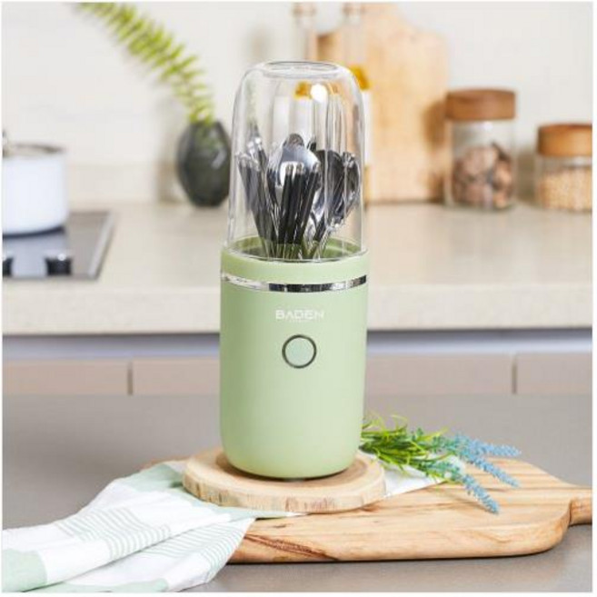 [바덴]제로플러스 멀티소독기 수저샬균 수저통 칫솔샬균, 블루, 본상품선택, 블루