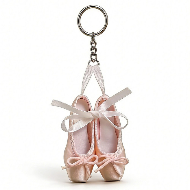 열쇠고리 발레슈즈 키링 러블리디자인 가방장식 데일리포인트
