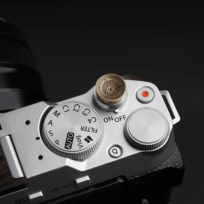 니콘 ZF F3HP 호환 후지필름 X100V XT5 라이카 Q3 D-LUX8 M11 용 황동 셔터 버튼 릴리즈 나사형, 16 G