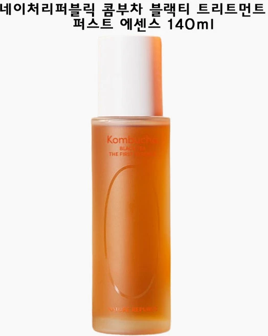 네이처리퍼블릭 콤부차 블랙티 트리트먼트 퍼스트 에센스 140ml, 1개 - 쿠팡