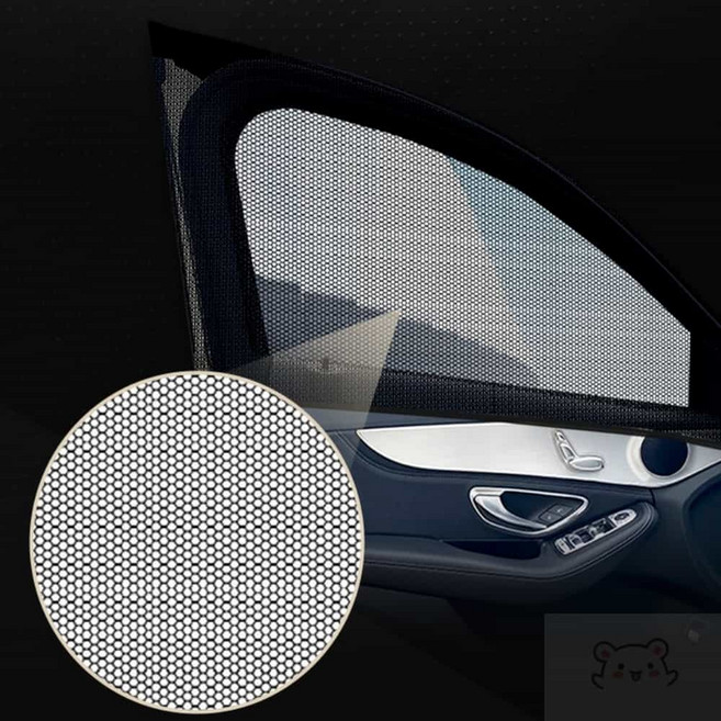 쇼피엔스 차량용 방충망 2개입 차박용모기장, SUV 뒷유리