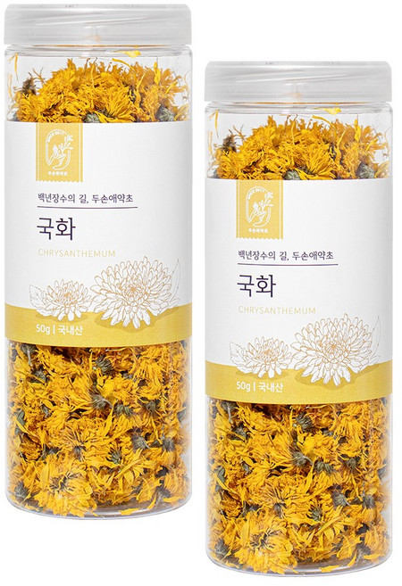 두손애약초 국산 말린 국화 감국 국화차 50g, 2개