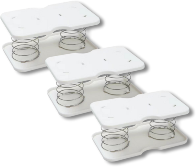 247Products 티슈업PLUS 티슈 케이스 스프링, 1.화이트, 3개