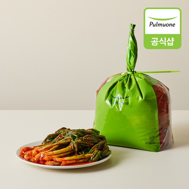 [풀무원] [생산직송] 깔끔한 사계절 아삭 파김치, 1개, 2kg