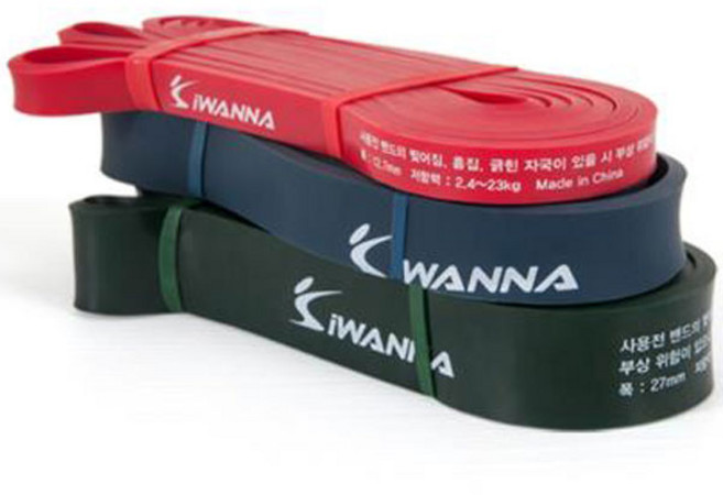 아이워너 파워밴드 레드-초급 블루-중급 택일