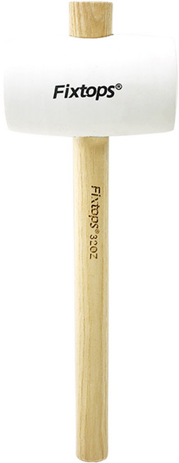 픽스톱 참 고무망치 탑락 기능 화이트, 1개, 32oz 1120g
