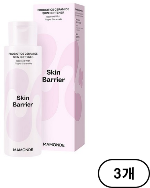 마몽드 보습 피부과 화장품 수분 저자극 여성 스킨 토너 프로바이오틱스 200ml 3EA, 3개