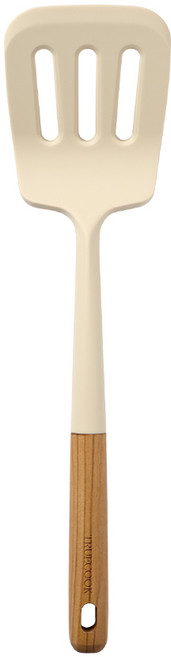 트루쿡 이탈리아산 올리브 실리콘 조리도구 뒤집개, 1개, 베이지