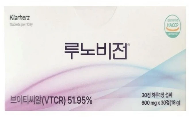 루노비전 600mg X 30정 1박스 - 쿠팡