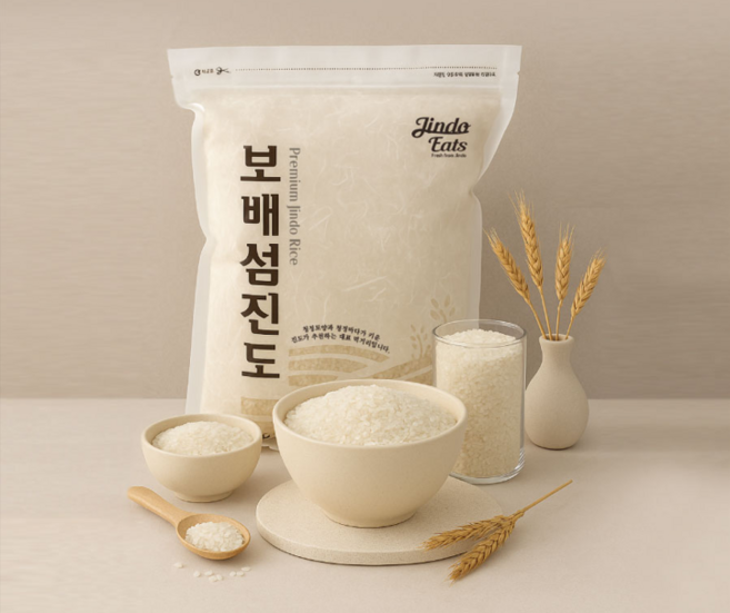 [진도잇츠] 보배섬 진도 쌀, 상등급, 1개, 2kg