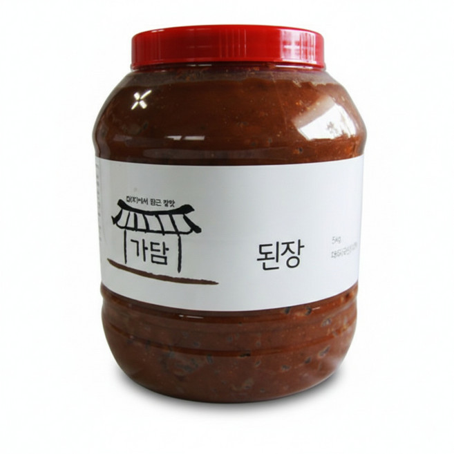 시골 경북 국산콩 명품 집 묵은 된장(5kg) 장류 한식 전통 항아리 장인 촌, 5kg, 1개
