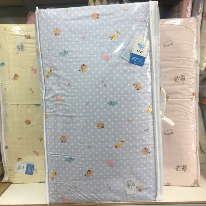 恩寶 嬰兒乳膠床墊 台灣製造 120*60CM 米色加厚款乳膠墊, 1個, （米色）加厚款乳膠墊