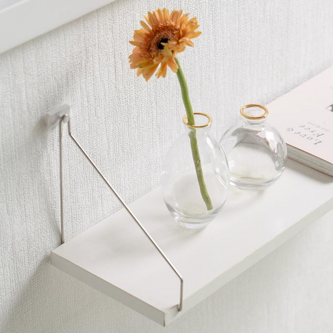 무타공 꼭꼬핀선반 꼬꼬핀 못없이 벽선반, 소(15X30), 1개