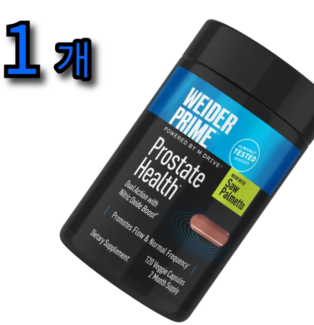 웨이더 프라임 프로스테이트 헬스 쏘팔메토 전립선 건강, 1개, 120정 - 쿠팡