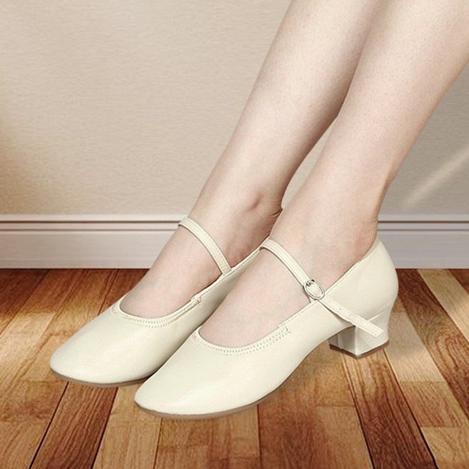 DarjinQD 여성라인댄스화 가벼운 에어쿠션 댄스화 라인댄스 줌바댄스 스포츠 댄스화, 250, 베이지