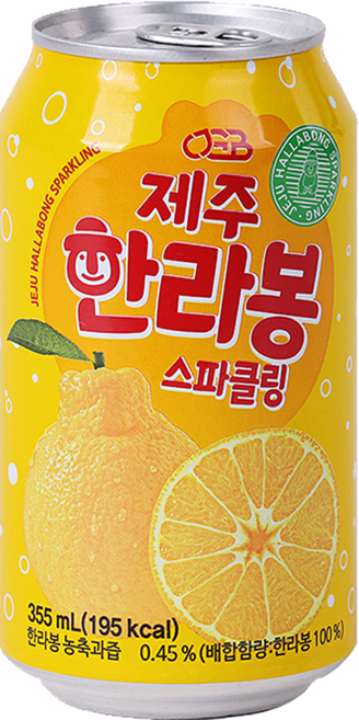 천지개벽 제주한라봉스파클링, 355ml, 10개