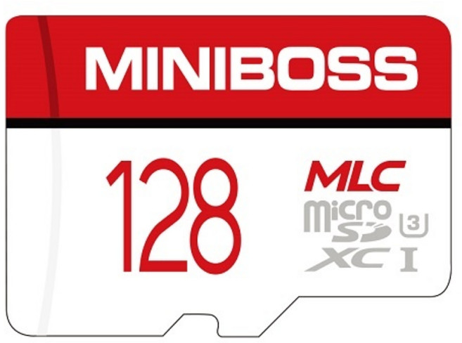 (테라토닉) MicroSDHC/XC 미니보스 Class 10 (U3) MLC UHS-I MicroSDXC 128GB, 1개