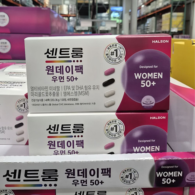 센트룸 원데이팩 우먼 종합비타민 올인원, 1개, 40회분