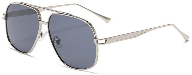 에르모사제이 ES07 보잉 선글라스 자외선 차단 남자 여자 공용 스퀘어 투브릿지