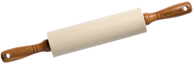 트루쿡 이탈리아산 올리브 실리콘 조리도구 밀대 롤링핀, 1개