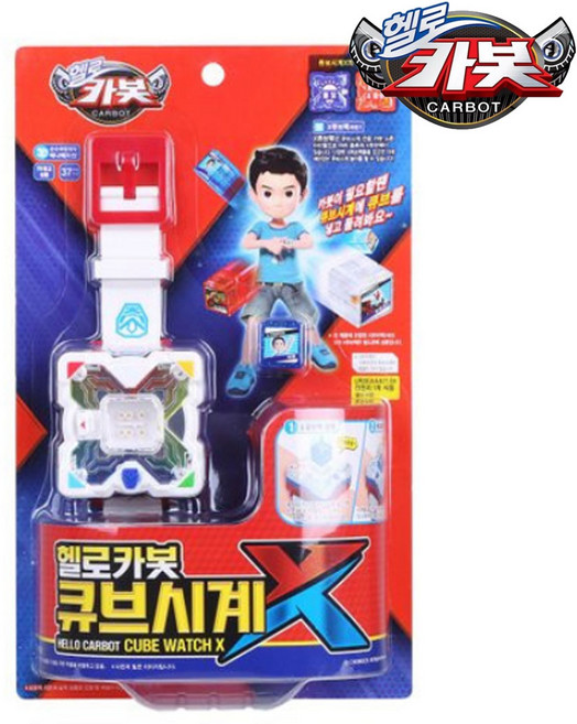 헬로카봇 큐브시계 X, 혼합색상, 1개