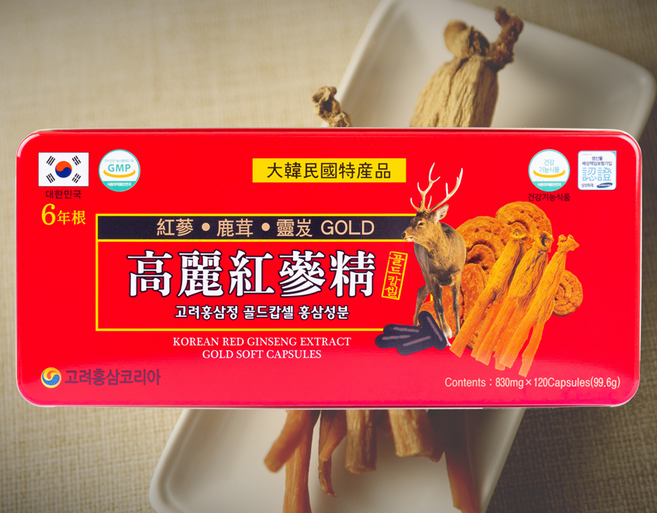성보약초인삼사 홍삼캅셀 홍삼캡슐 고려홍삼정골드캅셀 홍삼성분 RED, 99.6g, 1개