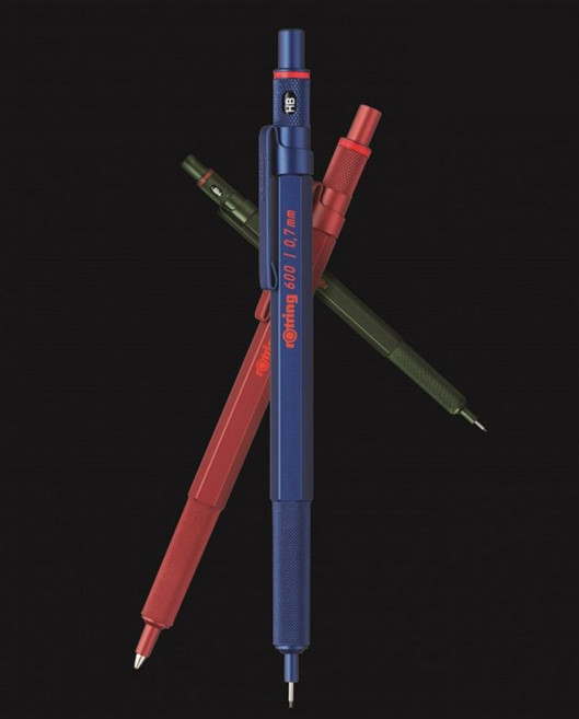 [로트링] 600 볼펜 레드 블루 그린 [옵션선택], 레드 RO2114261