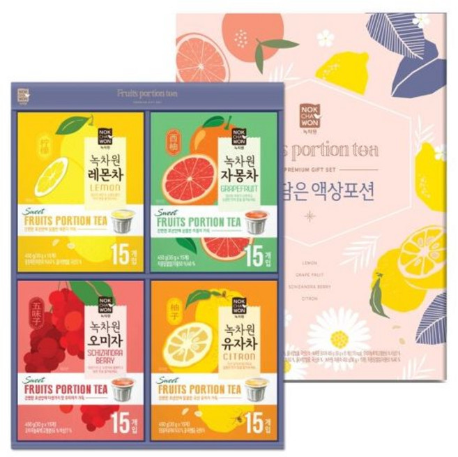 과일 액상차포션 선물세트플러스, 1개, 단품