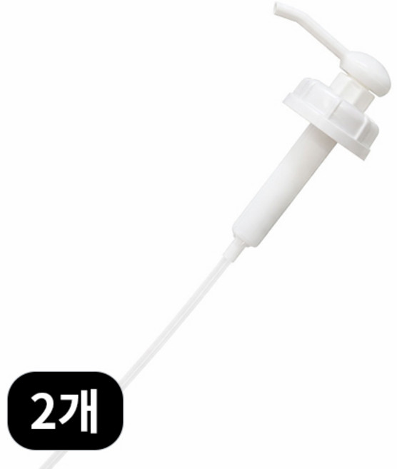 YGG 20리터 말통 펌프 대용량 펌프캡, 2개, 화이트