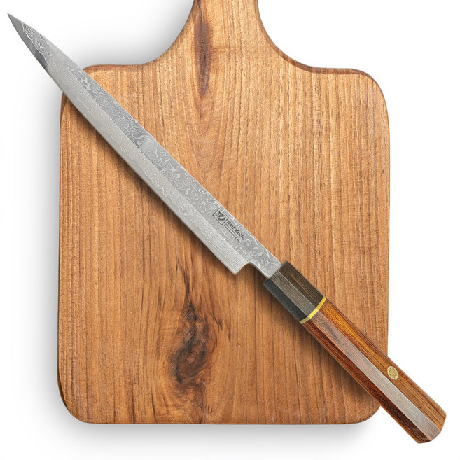 샤이프나이프 일식도 왼손용 237 다마스커스 37겹 칼 사시미칼 회칼, 상세참조, 1개