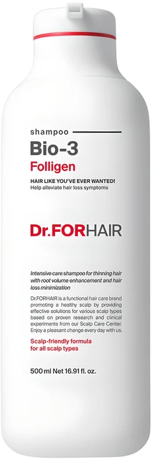 닥터포헤어 폴리젠 바이오3 샴푸, 500ml, 1개 - 쿠팡