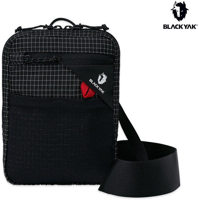 블랙야크 공용 롯지미니크로스 XG 크로스백 바디백 2BYABXU939, FREE, 블랙