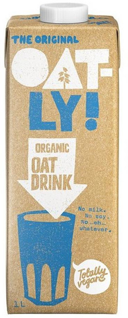 Oatly 오틀리 롱 라이프 오트 밀크 알터네이티브, 4개, 1L