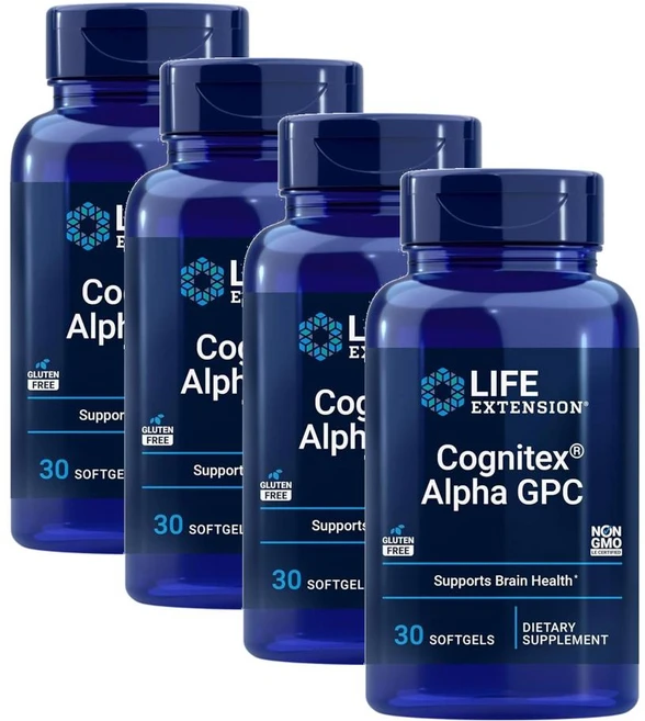 Life Extension 코그니텍스 베이직스 - 두뇌 건강 지원을 위한 다중 영양소 공식 기억력 집중력 주의력 및 전반적인 인지 성능을 위한 멀티 영양제 - GMO 프리, 30정, 4개 - 쿠팡