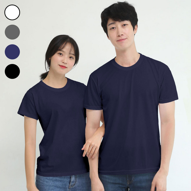 남녀공용 기능성 메쉬 반팔 쿨티 쿨론 여름 티셔츠