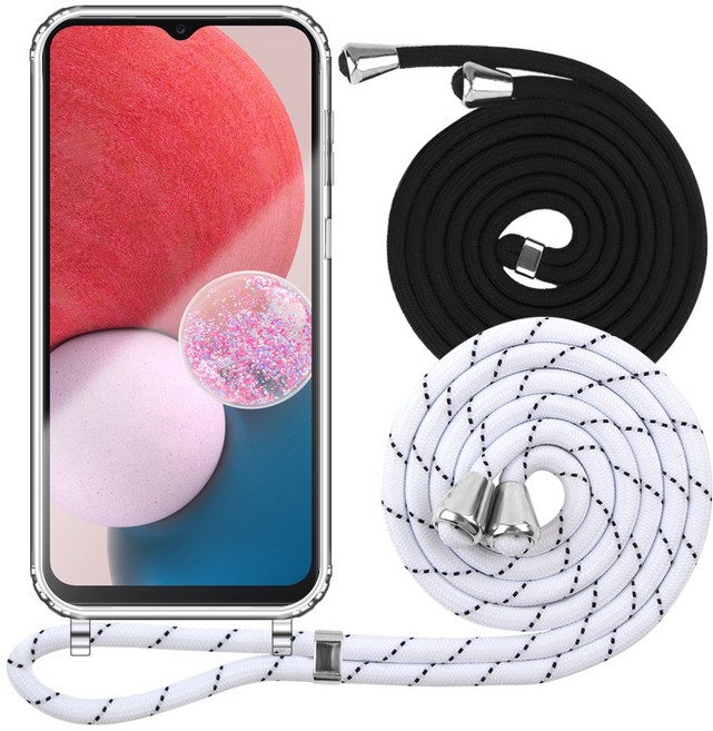 더조은셀러 세이프링 목걸이 줄 스트랩 케이스 2EA