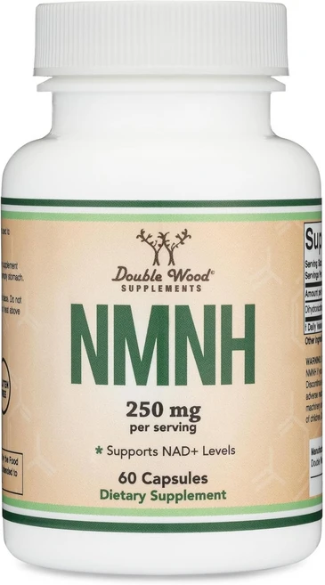 Double Wood NMNH 디하이드로니코틴아미드 모노뉴클레오티드 250mg 60정, 3개 - 쿠팡