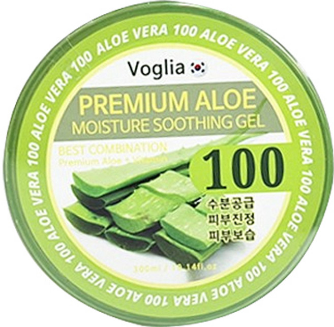 볼리아 프리미엄 알로에 베라 수분 공급 피부 진정 모이스춰 수딩젤, 1개, 300g
