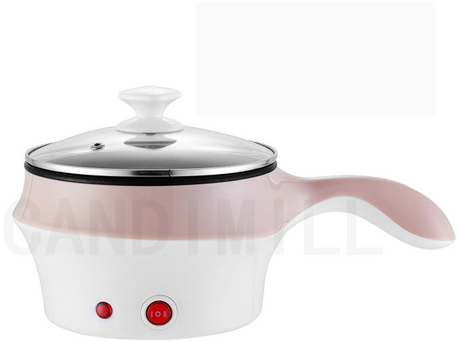 CANDIMILL 다기능 미니 전기 쿠커 음식 찜기 수프 히터 프라이팬 220V, [05] single layer