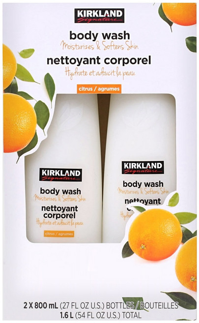 커클랜드 바디워시 시트러스 800ml 2개