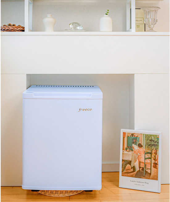 무소음냉장고 소형 미니냉장고 화장품 사무실 병원 호텔 모텔 기숙사 음료수냉장고, 28L, 화이트, CB-28SA