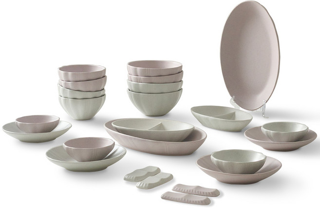 로얄포드 코지 식기세트 홈세트 2인세트 4인세트, 1세트, 24p